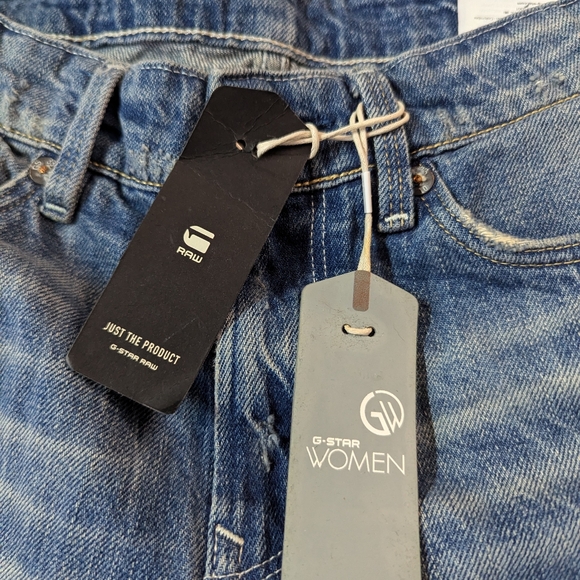 NWT, G-star 3301 loose, tapered in vintage wash, size 25x30 - Picture 2 of 8